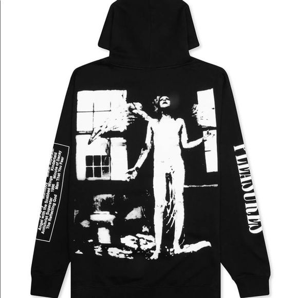 PLEASURES X MARILYN MANSON ANTICHRIST HOODIE - Picture 2 of 6